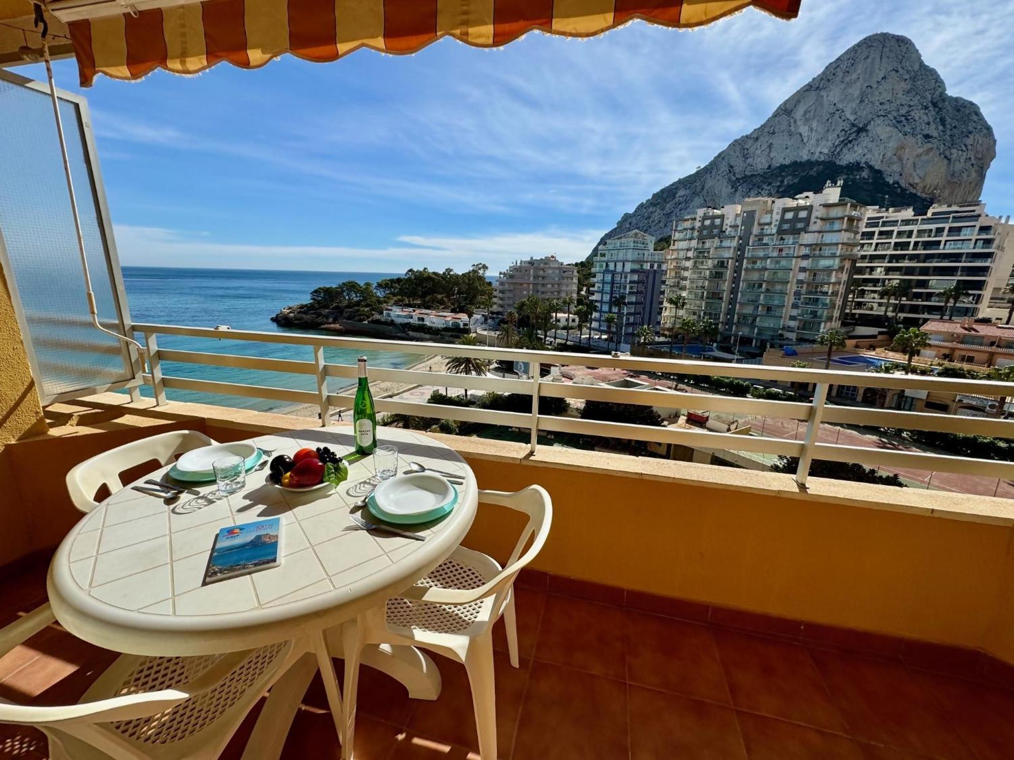 27C Vora 1 Dormitorio Con Vistas Al Mar Y Wifi Calp Exterior foto