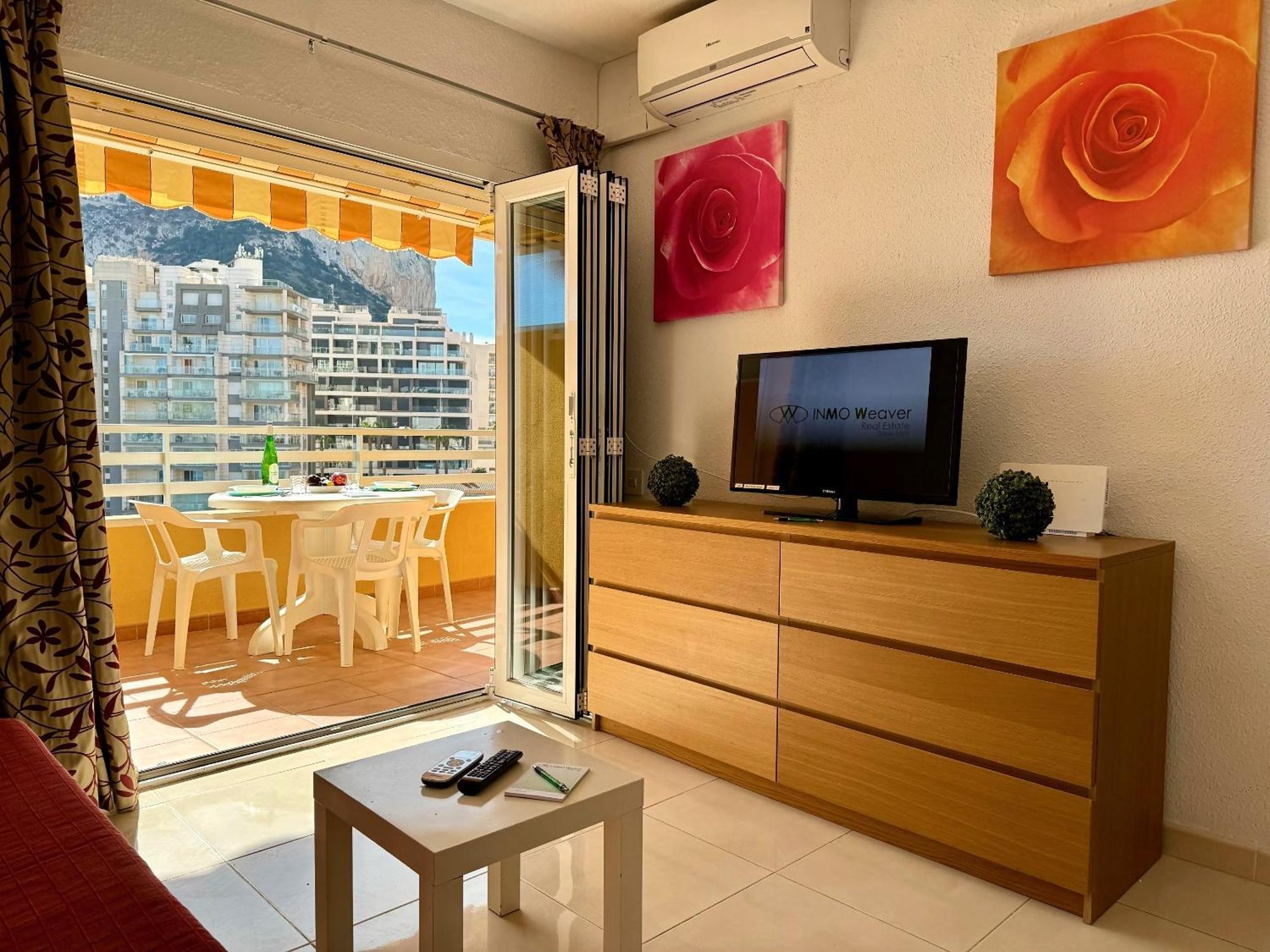 27C Vora 1 Dormitorio Con Vistas Al Mar Y Wifi Calp Exterior foto
